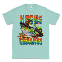 Seafoam Hocus Croakus Halloween Frog Classic Tee - LillyAllenDesigns