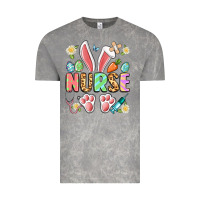 Cloud Rock easter nurse bunny Vintage Tee - Artiststas