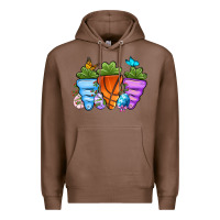 Chestnut Basketball Easter sports carrots Premium Hoodie - OliviaCreatesArt