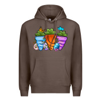 Coffee Basketball Easter sports carrots Premium Hoodie - OliviaCreatesArt