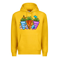 Lemon Basketball Easter sports carrots Premium Hoodie - OliviaCreatesArt