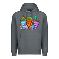Rock Basketball Easter sports carrots Premium Hoodie - OliviaCreatesArt