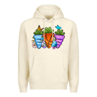 Sandshell Basketball Easter sports carrots Premium Hoodie - OliviaCreatesArt