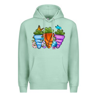 Seafoam Basketball Easter sports carrots Premium Hoodie - OliviaCreatesArt