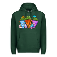 Basketball Easter Sports Carrots Premium Hoodie | Teevron