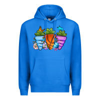 True Royal Basketball Easter sports carrots Premium Hoodie - OliviaCreatesArt