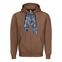 Chestnut football padded pant fa element Zipper Hoodie - FaDigitalArtStudio