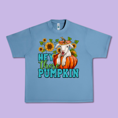 Hey There Pumpkin Lamb Urban Heavy Tee Designed By Jasminsmagicworld
