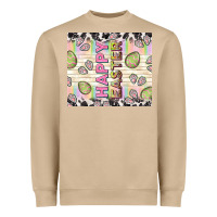 Mushroom happy easter with cowhide Heavyweight Sweatshirt - TumblerDesignByShophia