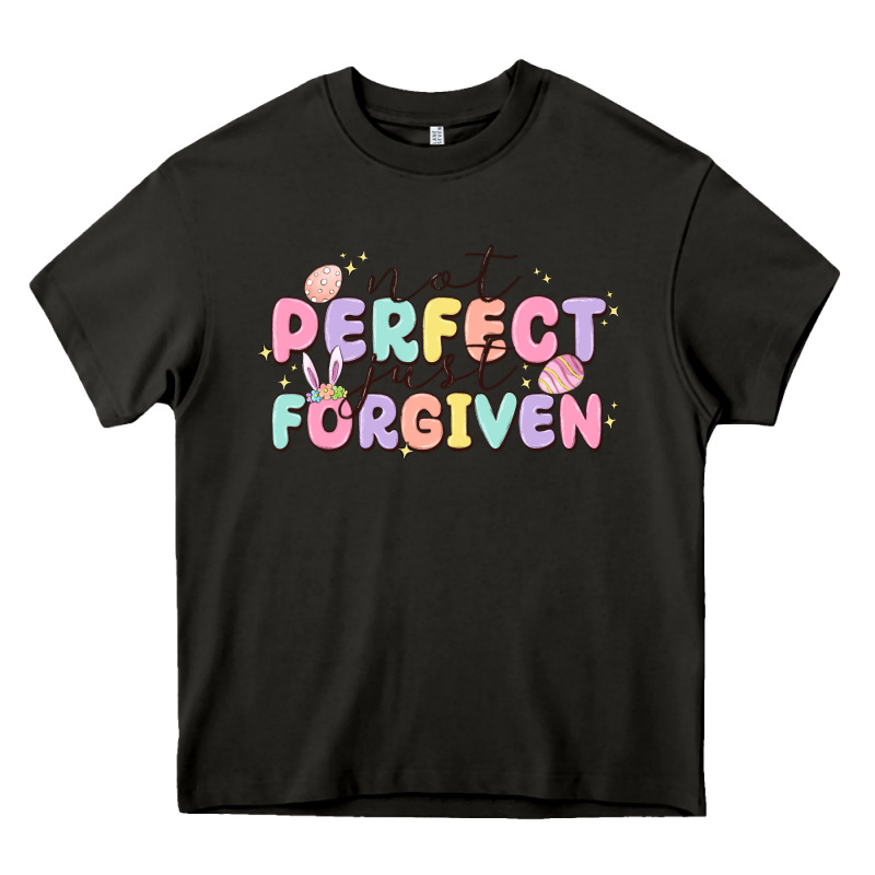 Not Perfect Just Forgiven Heavy Core Tee by MaliasSmallBusiness | Teevron