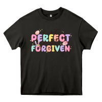 Asphalt not perfect just forgiven Heavy Core Tee - MaliasSmallBusiness