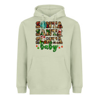 Matcha santa santa santa baby Heavyweight Hoodie - FaDigitalArtStudio