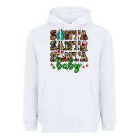 White santa santa santa baby Heavyweight Hoodie - FaDigitalArtStudio