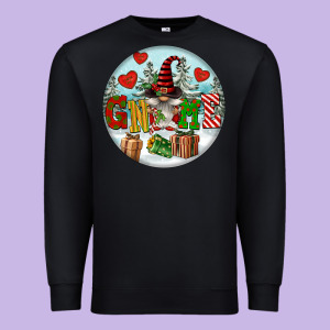 Christmas Gnome Premium Sweatshirt Designed By Fadigitalartstudio