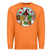 Carrot Christmas Gnome Premium Sweatshirt - FaDigitalArtStudio