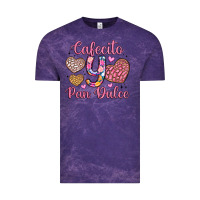 Cloud Purple cafecito y pan dulce Vintage Tee - Artiststas
