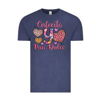 Vintage Denim cafecito y pan dulce Vintage Tee - Artiststas