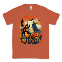 Copper Happy Halloween With Crow Classic Tee - LillyAllenDesigns