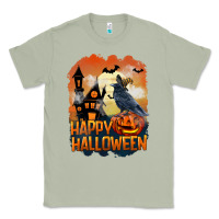 Matcha Happy Halloween With Crow Classic Tee - LillyAllenDesigns