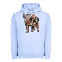 Pigment Grape Ice Baby Spotted Pig Urban Hoodie - LillyAllenDesigns