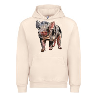Sandshell Baby Spotted Pig Urban Hoodie - LillyAllenDesigns