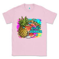 Bubblegum Pink hello summer Classic Tee - JahusDesignShop