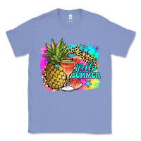 Colony Blue hello summer Classic Tee - JahusDesignShop