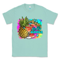 Seafoam hello summer Classic Tee - JahusDesignShop