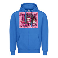 True Royal i'm dreaming of a pink christmas Zipper Hoodie - FaDigitalArtStudio