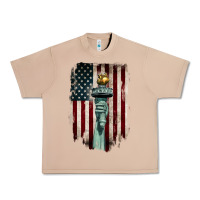 Burro statue of liberty torch Urban Heavy Tee - BarkalooDesign