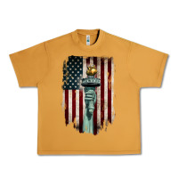 Peanut Butter statue of liberty torch Urban Heavy Tee - BarkalooDesign