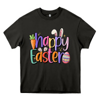 Asphalt happy easter Heavy Core Tee - MaliasSmallBusiness