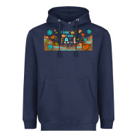 Navy i think i love fall most of all libbey glass Heavyweight Hoodie - BundleAndBundleShop