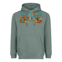 Sage i think i love fall most of all libbey glass Heavyweight Hoodie - BundleAndBundleShop