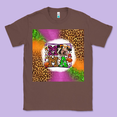 Halloween Cow Mama Classic Tee Designed By Lillyallendesigns