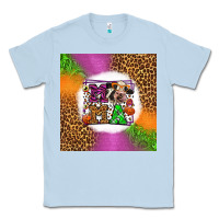 Dusty Blue halloween cow mama Classic Tee - LillyAllenDesigns