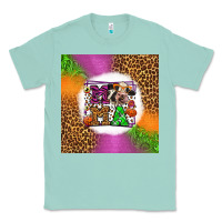 Seafoam halloween cow mama Classic Tee - LillyAllenDesigns