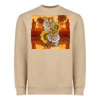 Mushroom tigers with scratches Heavyweight Sweatshirt - TumblerDesignByShophia
