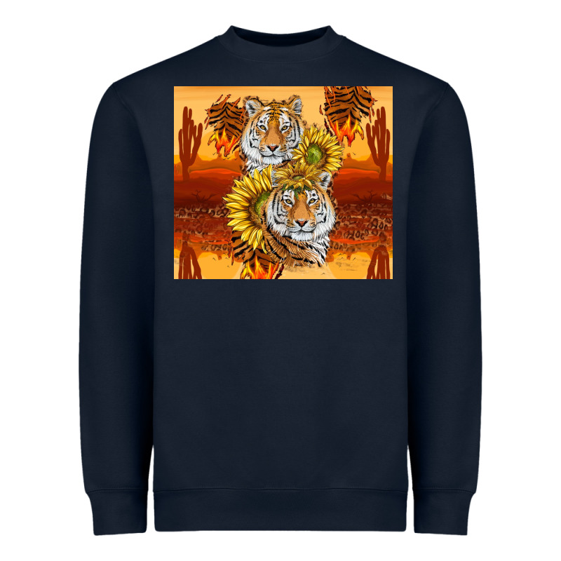 Tigers With Scratches Heavyweight Sweatshirt by TumblerDesignByShophia | Teevron