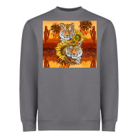 Storm tigers with scratches Heavyweight Sweatshirt - TumblerDesignByShophia