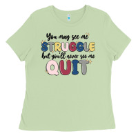 Matcha you may see me struggle Ladies Tee - MaliasSmallBusiness