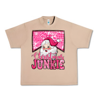 Burro pink Christmas junkie Santa Claus Urban Heavy Tee - Jasminsmagicworld