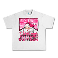 Lunar Rock pink Christmas junkie Santa Claus Urban Heavy Tee - Jasminsmagicworld