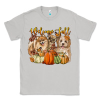 Moon Dust welcome fall with dogs Classic Tee - LillyAllenDesigns