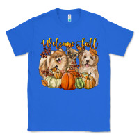 True Royal welcome fall with dogs Classic Tee - LillyAllenDesigns
