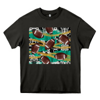 Asphalt western football Heavy Core Tee - AdoDesignShop