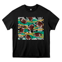 Black western football Heavy Core Tee - AdoDesignShop