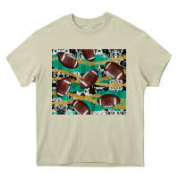 Mossy western football Heavy Core Tee - AdoDesignShop