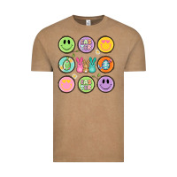 Vintage Coffee easter day smiley faces Vintage Tee - Artiststas