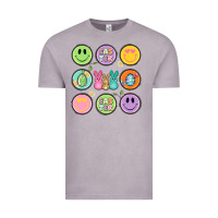 Vintage Zinc easter day smiley faces Vintage Tee - Artiststas